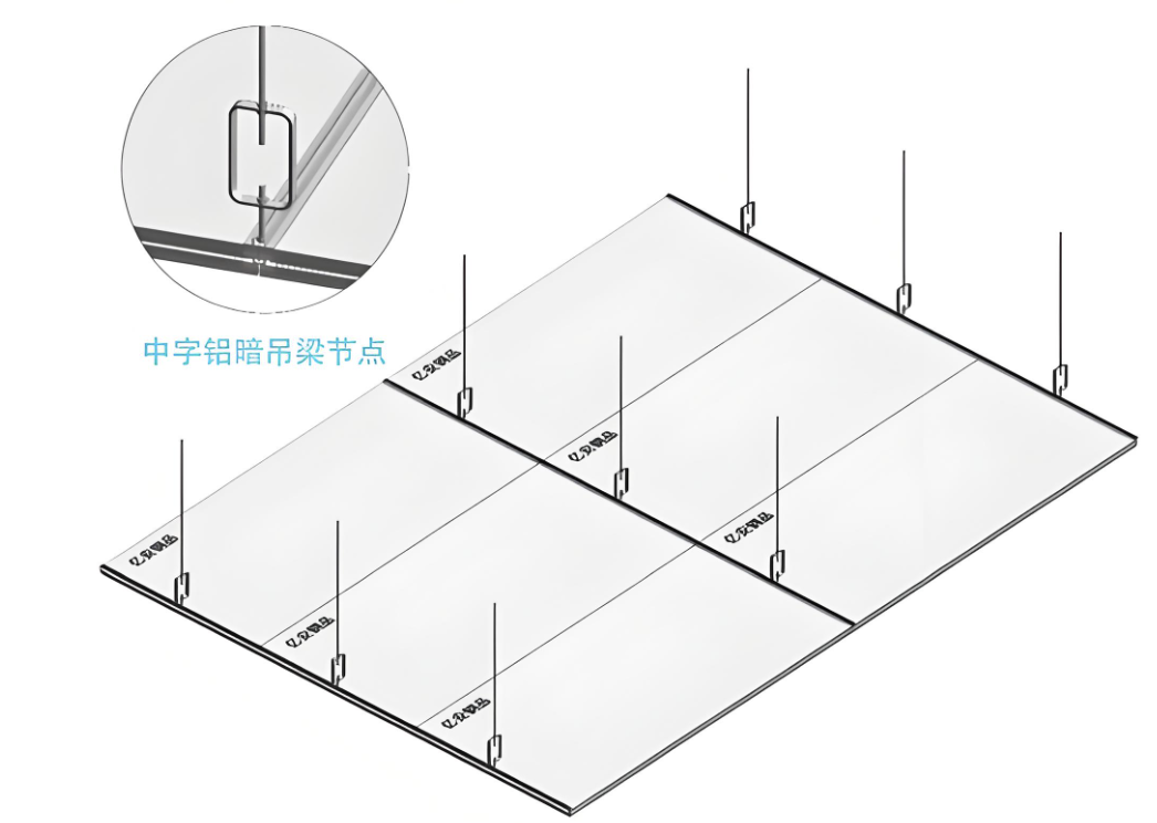 Purification color steel plate ceiling Purification color steel plate ceiling